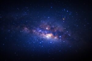 Stargazing at Lake Majeau.